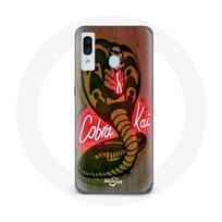 Coque pour Samsung Galaxy A40 Cobra Kai Logo Affiche Série