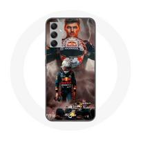 Coque - Maniacase - Samsung Galaxy A34 5G - Formule 1 Max Verstappen - Souple - Noir