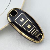 TPU automobilio išmaniojo rakto dėklas, skirtas Suzuki Baleno Ertiga Ciaz Ignis Kizashi Swift SX4 S-cross Vitars krepšio apsaugos priedai juoda
