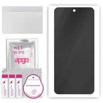 apgo Hydrogel Privacy Matte Screen Protector for HTC U23, Anti Spy, Hydrogel Film, Flexible, Soft TPU with positioning layer easy installation