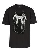 Doberman Bad The Bone Gangster Dog Unisex T-Shirt XXL black