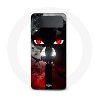 Case - Samsung - Galaxy Z Flip4 - Itachi Uchiha - Anime Art - Soft - Black
