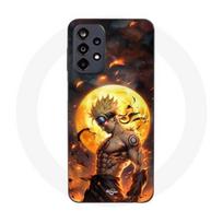 Coque Maniacase pour Samsung Galaxy A23 4G dark naruto lune 3D