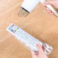 5vnt šilumos susitraukianti plėvelė skaidri vaizdo televizorius oro kondicionierius nuotolinio valdymo pultas apsauginis dangtelis namų dulkėms atsparus vandeniui apsauginis dėklas Naujas 5pcs/set skaidri