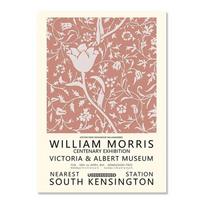 William Morris muziejaus meno paroda Sienos meno drobė Tapyba Šiaurės šalių plakatai ir spaudiniai Sienų paveikslai, skirti svetainės dekoravimui 21cm×30cm NoFrame white