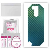 apgo Apsauginis lipdukas nugarėlei, suderinamas su Ulefone Armor X5 Pro, Apvyniojimo plėvelė, Folija, Vinilas - Raštas Chameleon CAKA1