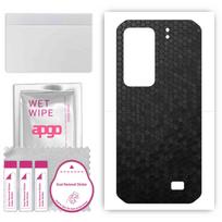 „apgo“ apsauginis lipdukas nugarėlei, suderinamas su „Ulefone Armor 11T“, apvyniojimo plėvelė, folija, vinilas - juodo korio raštas