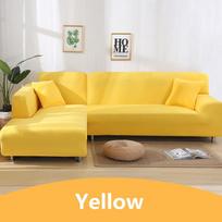 Elastinis vienspalvis sofos užvalkalas svetainei Viskas įskaičiuota Spandex sofos užvalkalas Segmentinis baldo užvalkalas 1/2/3/4 vietų 1pc 1-Seat 90-140cm