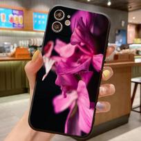 Pattern Case For Samsung Galaxy Note 10 20 Plus Ultra Lite Note20 Note10 10Plus 5G Flower Silicone Shockproof Cover Phone Cases Samsung Note20 Ultra black