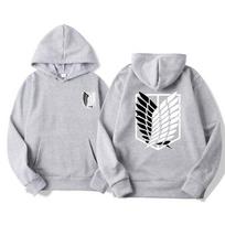 Attack On Titan Vyriški gobtuvai Anime megztiniai Vyriški Moteriški Gatvės drabužiai Megztinis Harajuku Shingeki No Kyojin Hoodies Megztiniai Drabužiai XXL black