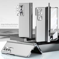 Apsauga nuo kritimo su rašiklio laikikliu Sulankstomas dėklas, skirtas Samsung Galaxy Z Fold 3 Fold4 Fold 4 5G Fold3 Grūdinto stiklo ekrano plėvelė For Samsung Z Fold 4