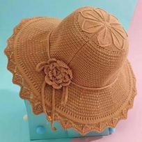 WTEMPO Foldable Summer Simple Sunscreen Hats Women Vacation Travel Beach Casual Solid Color Big Brimmed Sun Hats Cool Bucket Hats One Size kūdikio rožinė spalva