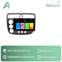2 Din Automobilio Radijas Honda Civic 2000-2006 m. Android Automobilio Stereo Multimedia Grotuvas Navigacija WIFI FM GPS Garso Autoradio Galvos Blokas 1+32+MIC