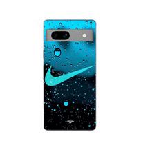 Phone Case - Maniacase - Google Pixel 7a - Silicone - Soft - Water Drop juoda