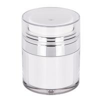 100ML Skaidrus Tuščias Kremų Pompinis Indelis Kelioninis Makiažo Įrankių Laikiklis Nešiojamas Papildomas Kosmetinio Kremo Indelis Indeliai Moterims 50ML&Acrylic white