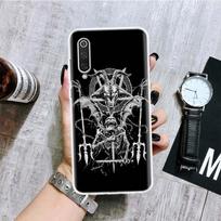 Satanic Goat Satan Devil telefono dėklas, skirtas Xiaomi Redmi Note 10 9 8 11 Pro 11T 11S 10S 9S 9A 9C 9T 8T 8A 7 7A 5 Art Pattern Cover Redmi Note 10(10S)