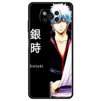 for Xiaomi poco x3 pro x3nfc pocox3pro Case mi 12 12pro 12x 11 lite 11t Funda 9t 10t Cover Anime Role Tanjiro Natsu Gintoki Mi 9T black