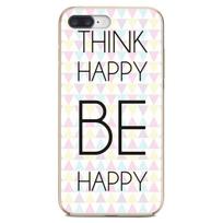 For BQ Aquaris C U2 U V X2 X Lite Pro Plus E4.5 X5 E5 4G 6040L Magic S 5059 Think happy be happy Inspirational Quote TPU Covers Aquaris C