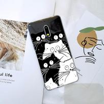Kawaii Cat Phone Case For Nokia 1 Plus 2 3 5 6 8 9 Silicone Soft Back Cover For Nokia2 Nokia3 Nokia5 Nokia6 Nokia 7 Plus X6 X71 Nokia 1