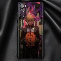 Bumper Case For Samsung Galaxy S22 Ultra S21 FE S20 Plus S10 Lite Phone Cover S10e S9 S8 S7 Silicone Funda Manga Chainsaw Man Samsung S22