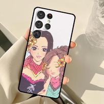 NANA Manga telefono dėklas Samsung Galaxy S20 FE S21 FE S22 Ultra Note20 Note10 S8 S9 S10 Plus Note 20 Ultra white