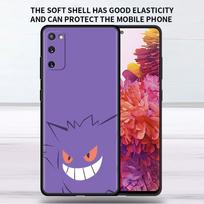 Case For Samsung Galaxy A50 A20e A70 A10 A40 A20s A10s M30s M23 M51 M31s Black Soft Phone Cover Funny Pokemon Gengar Samsung F42 5G pink