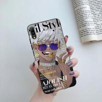 Obey Me Mammon Phone Case For Huawei Mate 40 30 20 10 Pro Lite Nova 9 8 5T Y7p Y7 Soft Black Phone Cover Huawei Y6 2019 gray