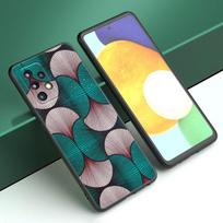 Aesthetic African Wax Fabic Case For Samsung A04 A21 A30 A50 A52 A13 A14 A22 A23 A32 A53 A73 5G A11 A12 A31 A33 A51 A70 A71 A72 Samsung A04 4G