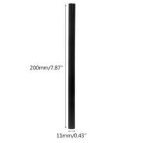 Karšto lydalo klijų lazdelė, juoda, lipni 7–11 mm, skirta „pasidaryk pats“ amatų žaislų taisymo įrankiui 5pcs 11x200mm