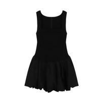 Korėjietiško stiliaus Vasarinė elegantiška baleto mini suknelė Seksuali, karšta, miela Y2k A formos suknelė moteriška Prancūziška retro stiliaus madinga suknelė aukštu juosmeniu XL balta