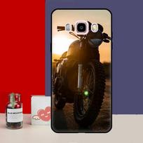 Senovinis motociklo dėklas, skirtas Samsung Galaxy J7 J5 J3 J1 A3 A5 2017 2016 J4 J6 Plus A6 A7 A8 A9 2018 Galinis dangtelis J1 2016 - J120