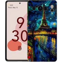 Phone Case For Google Pixel 8 A 7 6 Pro 6A 5G Black Soft Shockproof Back Cover Silicone TPU Shell Coque Starry night van gogh Pixel 8