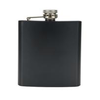 Visiškai nauja kolba 6/8oz atsarginė nerūdijančio plieno iškyloms 6 oz black