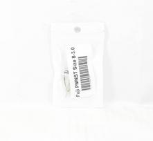 Fuji PMNST dydis 8-3,0 strypo viršaus kreiptuvas nerūdijantis rėmas SIC x 1 (2759) white