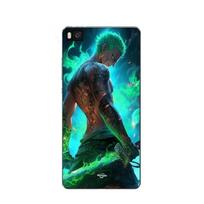 Coque Maniacase pour Huawei P8 One piece Zoro 3D Manga anime Fanart