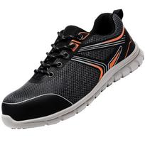 Labor Insurance Shoes Wear-resistant Shoes Summer Breathable Deodorant Fly-woven Mesh Anti-smashing and Anti-piercing Steel Head Shoes 36