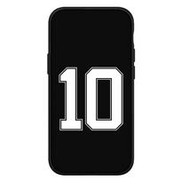 Dėklas iPhone 15 14 Xiaomi Redmi Note 13 12 11 Pro Max X 8 7 9 XR Samsung Galaxy S24 S23 OPPO Huawei Number Football Baseball No 8 10 30 23 24 Case for Xiaomi Poco F3 rausvai ruda