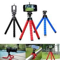 Phone Bracket tripod Mini Tripod tripod stand Cell phone camera dslr smartphone mobile Phone stand  Holder Mount Mini Flexible Tripod  Handmade juoda