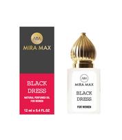 Kvepalai BLACK DRESS Kvepalų aliejus ir elito tualetinis vanduo moterims 12 ml