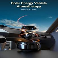 Saulės energija varomas automobilių oro gaiviklis, aromaterapinis kvepalų aliejaus difuzorius, ilgai išliekantis kvapas, skirtas vidaus transporto priemonių automobilio interjero priedams blue