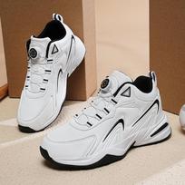 Batai Vyriški sportbačiai Vyriški vyriški laisvalaikio batai Tenisas Prabangūs Batai Treniruokliai Lenktynės be nėrinių Batai Madingi Loafers Bėgimo bateliai vyrams 39 balta