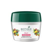 Biotique Fruit Brightening Depigmentation |Įdegį šalinantis veido paketas visų tipų odai|100% botaniniai ekstraktai| 235gm