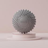 7 cm Rankinis magnetinės terapijos dygliuotas rankų ir pėdų masažo kamuoliukas Kūno atsipalaidavimui Sumažinti įtampą Kišeninis masažuoklis Sveikatos priežiūros įrankis violetinė