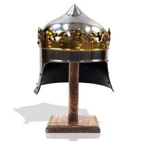 Replica Antique Medieval Armor of King Robert the Bruce 13th Century 18ga Steel Templar Display Helmet