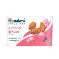 Himalaya SINCE 1930 Moisturizing Almond and Rose Soap, 125g