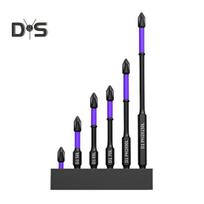 Didelio Kietumo Stiprus Magnetinis Antgalis Atsuktuvo Antgalis Nerūdijantis Neslystantis Smūgiams Atsparus Didelio Patvarumo Magnetinių Antgalių Rinkinys Six-piece set