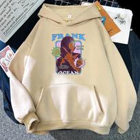 Frank O-Ocean Blond megztiniai Vyriški gatvės drabužiai Dideli laisvalaikio megztiniai Grafinis ilgomis rankovėmis megztinis Rudenį paplitęs megztinis XS chaki