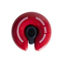 „Golf Swing Weight Ring“ treniruoklis, skirtas raumenų atminties treniruotėms, jėgos kontrolės nešiojamam golfui raudona