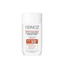 Sinoz Sebum Balance Fluid Apsauginis kremas nuo saulės riebiai odai SPF50+ / PA++++, 50 ml - Apsauginis kremas nuo saulės riebiai odai