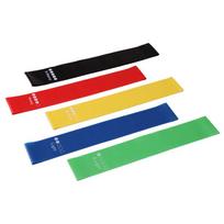 5Pcs Fitness Elastic Band Resistance Band Yoga Exercise Training Gym Fitness  Sports Ring Sports Crossfit Resistance Bands 5 yellow